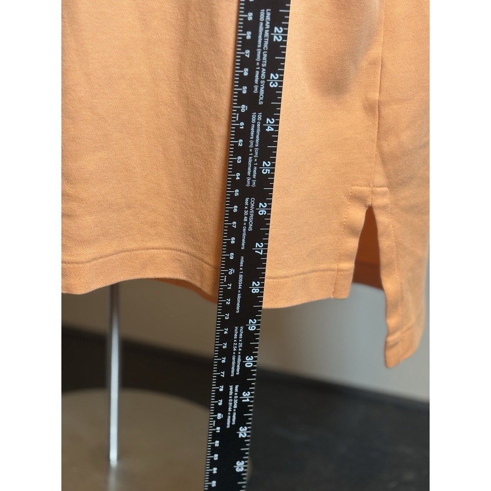 Polo Ralph Lauren Shirt Mens Large Peach/ Orange Short Sleeve Golf Teal Pony - Picture 4 of 8